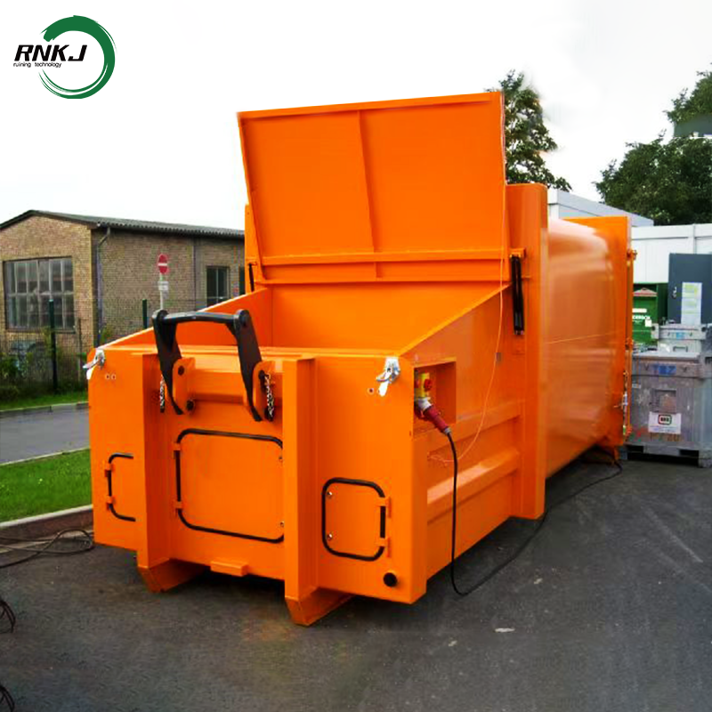 Compactador de basura m&oacute;vil