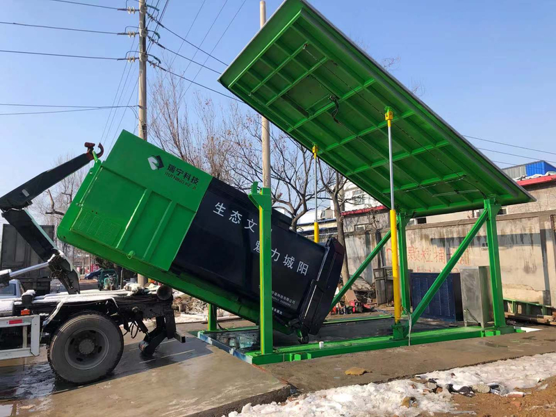 Compresor de basura subterr&aacute;neo