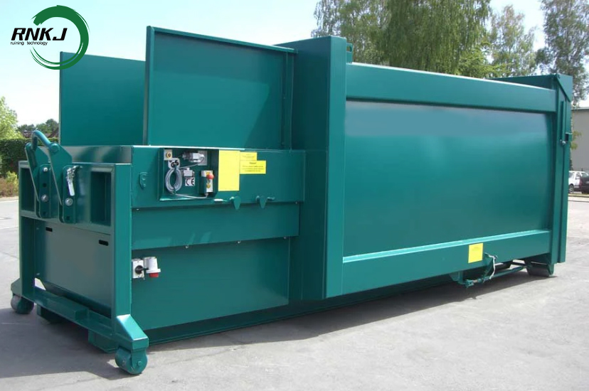 Compactador de basura h&uacute;meda