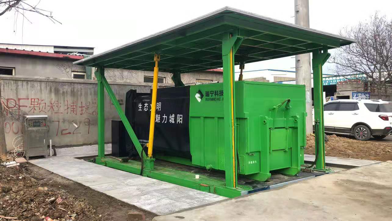 Compresor de basura subterr&aacute;neo