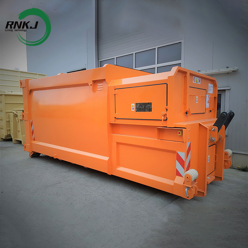 Compactador de basura m&oacute;vil