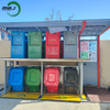 Sistema subterr&aacute;neo de recolecci&oacute;n de basura con elevaci&oacute;n hidr&aacute;ulica de 660 litros