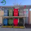 Sistema subterr&aacute;neo de recolecci&oacute;n de basura con elevaci&oacute;n hidr&aacute;ulica de 660 litros