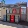 Sistema subterr&aacute;neo de recolecci&oacute;n de basura con elevaci&oacute;n hidr&aacute;ulica de 660 litros